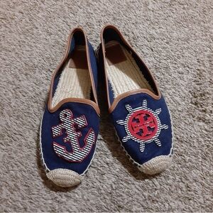 Tory Burch maritime espadrilles